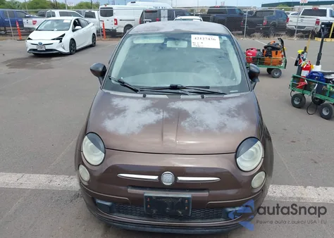 2012 Fiat 500 Pop из США, поврежденный, VIN 3C3CFFAR3CT127056